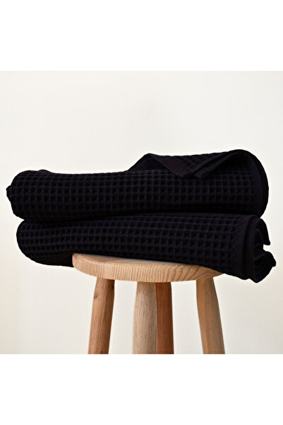 Püskül Tekstil Набір з 2 розкішних рушників для ванної кімнати, вафельне плетіння, 100% бавовна, висока якість, швидковисихаючі рушники для ванної кімнати