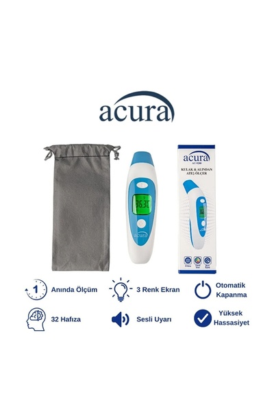 Acura Ac-9280 Kulaktan & Alından Ateş Ölçer