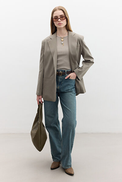 Manuka Green Off Blazer Jacket (Classic Style)