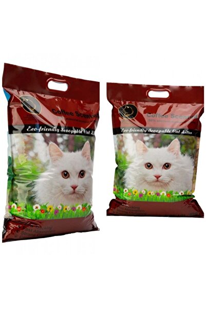 Golden cat Cat Litter, Clumping 2bag X 10 L - 100% Natural Bentonite, Dust Free, Forever Fresh, 16kg