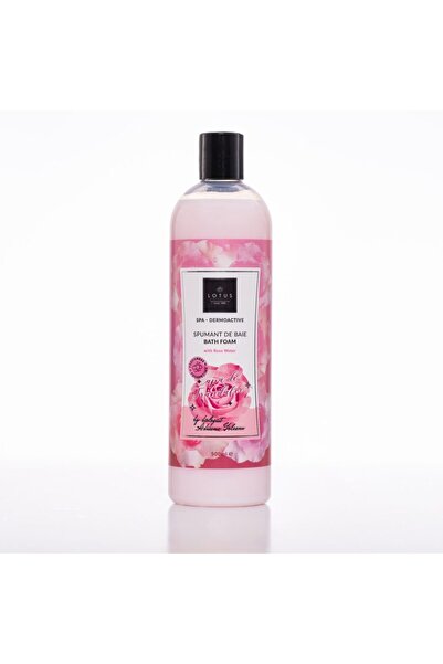 Lotus Cosmetics Spumă de baie cu apă de trandafiri 500 ml