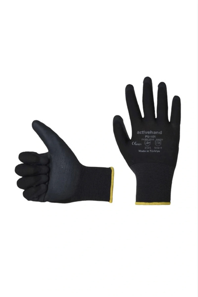 PayBuy Activehand Pu101 Polyurethane Coated Work Gloves 101 Anti-Skid Protective