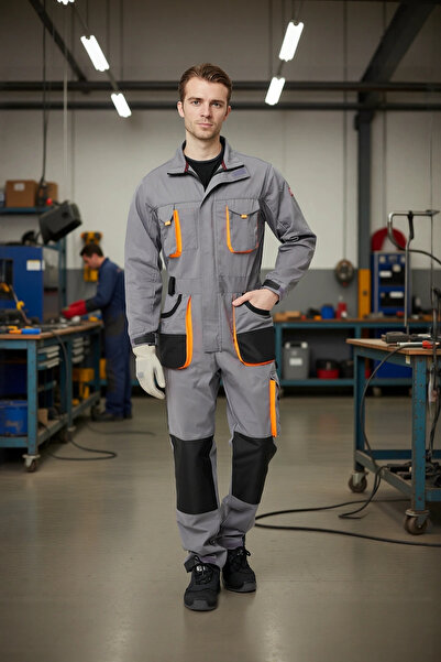 PayBuy Men's Work Coverall Multi-Pocket and Durable Alaska Coverall Protectiv...