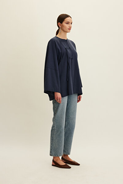 Manuka Sötétkék ing - nyakkendővel