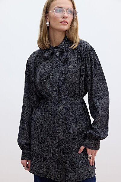 Manuka Košile s páskem v retro stylu - Reina