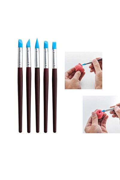 Weather Forecast 24 Parça Seramik Kil Çömlek Heykel Ahşap Modelleme Oyma Seti cin670