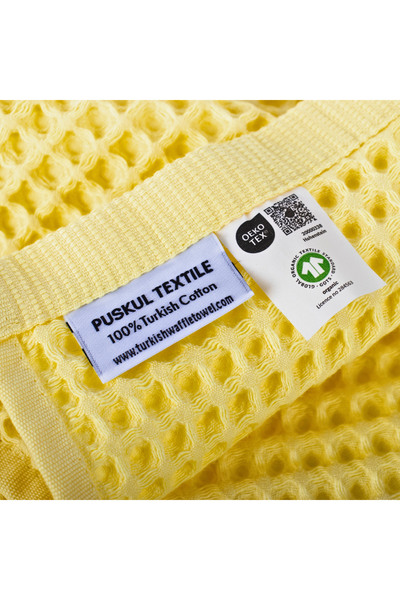 Püskül Tekstil Розкішний банний рушник 1 шт., вафельне плетіння, 100% бавовна, висока якість, швидковисихаючі банні рушники