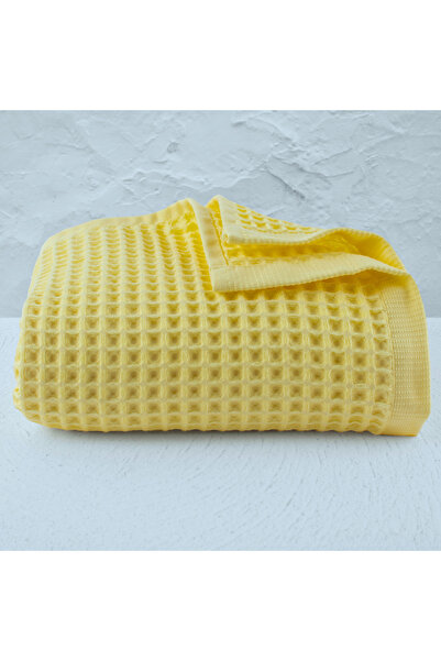 Püskül Tekstil Розкішний банний рушник 1 шт., вафельне плетіння, 100% бавовна, висока якість, швидковисихаючі банні рушники