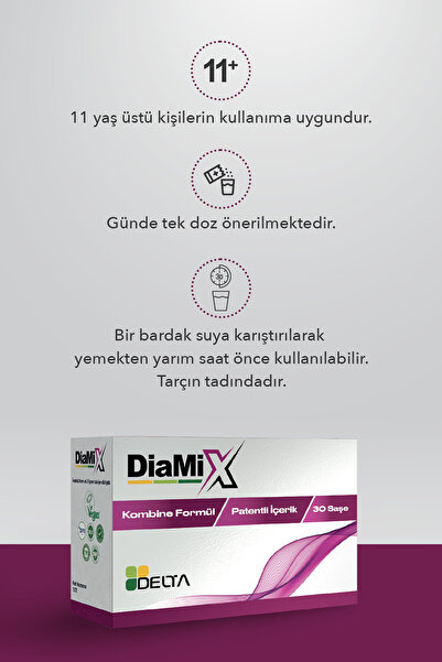 Dens Delta Naturel Diamıx 30 Saşe