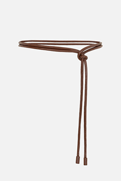 Manuka Kožený pásek Cameleon Cord - se zavazováním