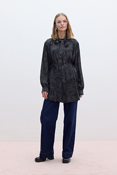 Manuka Košile s páskem v retro stylu - Reina