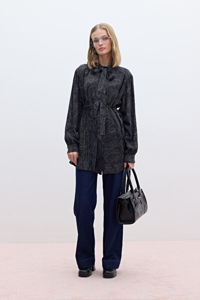 Manuka Košile s páskem v retro stylu - Reina