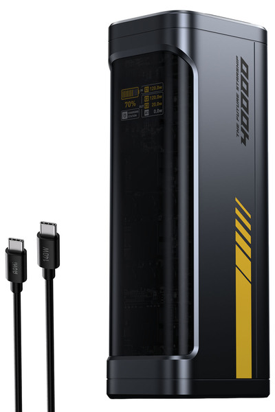 Aohi Starship 40.000 Mah 140w Powerbank, Dijital Göstergeli, 2si1 Arada Taşın...