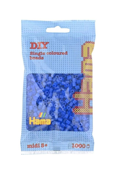 Hama Mărgele Midi 1.000 bucăți - Albastru Neon