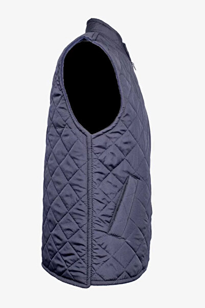 PayBuy Winter Men's Vest Quilted Work Safety Micro Patterned Vest Double Pocket Underwear Protective