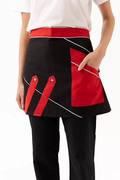 PayBuy Service Apron Redblackwhite Work Safety Laurus