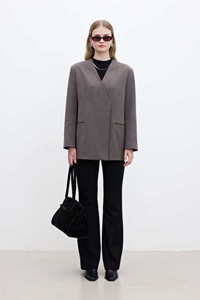 Manuka Klasická bunda s norkovým páskem