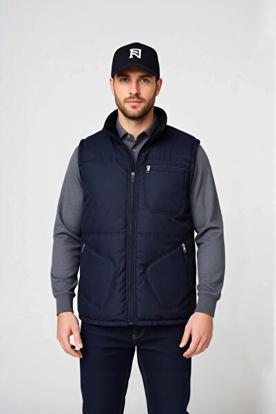 PayBuy Winter Fleece-Lined Vest Work Safety and Outdoor Micro-Comfortable Functional Design Inside