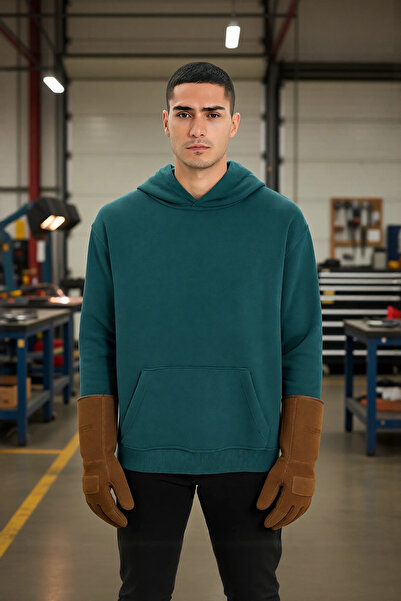 PayBuy Hanorac pentru bărbați, fără șnur, cu glugă, potrivit pentru îmbrăcămi...