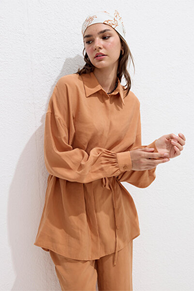 Manuka Modal Comfortable Shirt Orange