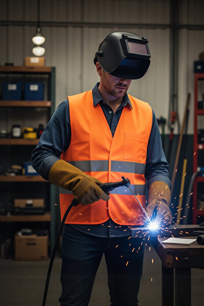 PayBuy سترة أمان عاكسة للضوء فوسفوري Galanthus vıs سترة سلامة العمل