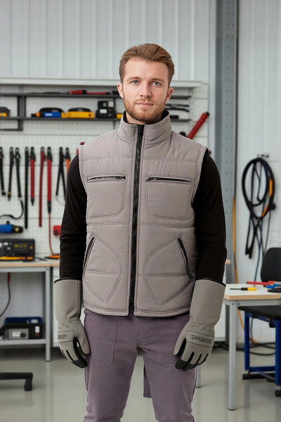 PayBuy Winter Waterproof Multi-Pocket Vest Thermal Insulated Melesa Business Outdoor Water Warm Holder