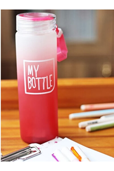 Dörtel Tedarik My Bottle Brand Glass Flask 420 ml - Color Options Available