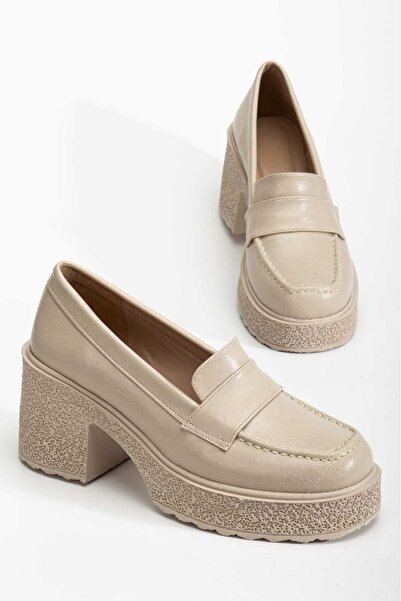 CHICELLA Lureva Women's Beige Loafer Shoes