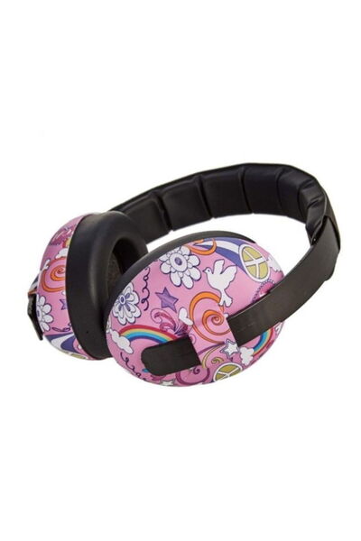 Banz Earmuffs for babies and children, Banz, Bubzee, 3-36 months, Multicolored pink earmuffs for babies