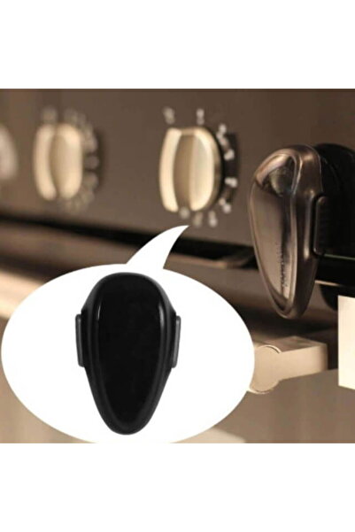 Empria Oven door lock, babies and children, Empria, dishwasher, Black, installation without drilling