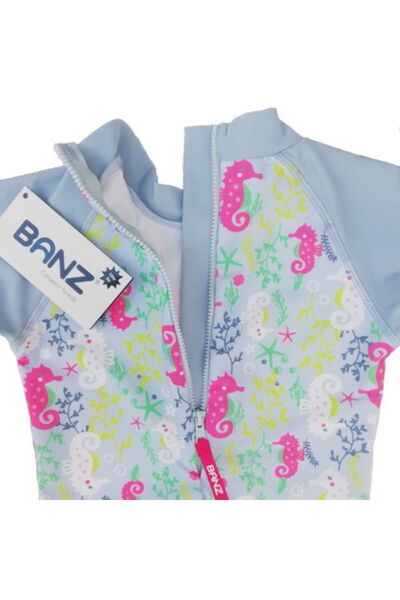 Banz Μαγιό / Είδη κολύμβησης για μωρά και παιδιά, Αντηλιακή προστασία UPF50+, Ιππόκαμπος, Marimea 2