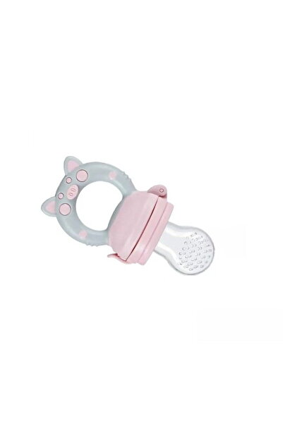 Empria Recipient hranire bebelus, mini suzeta silicon diversificare alimente, 3 - 6 luni, Empria, Roz