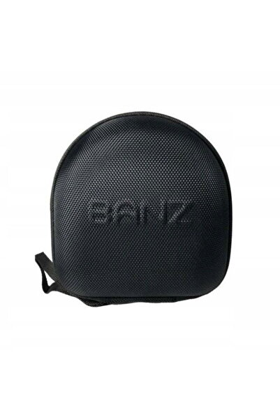 Banz Προστατευτική θήκη για προστασία ακοής για παιδιά 3-10 ετών - σκληρό EVA, περιλαμβάνεται ιμάντας, μαύρη