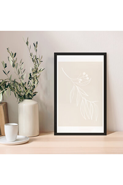 Zevahir Mobilya Dekorasyon 1 Buc MDF Pardoseală Bronz Minimal MDF Cadru Aspec...