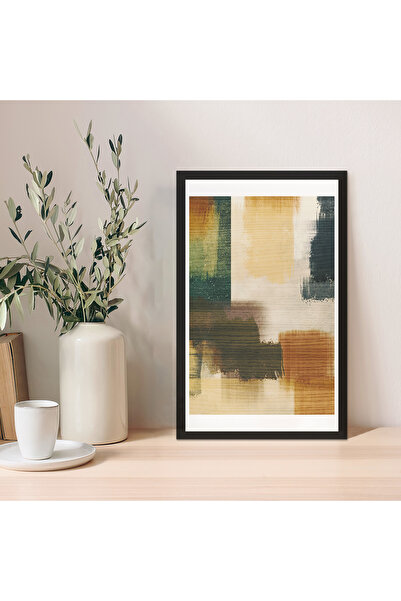 Zevahir Mobilya Dekorasyon 1 bucată de masă MDF antracit cu podea bleumarin c...