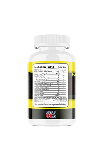 Body Builder Cla Plant Based, 60 Softgels, 2000 Mg, Boost Metabolism, Lean Muscle Support, Promote Fat Loss