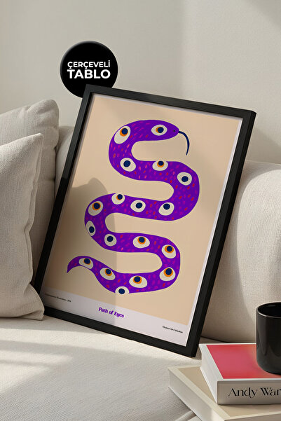House Gorgeous Put očiju okvir modernog šarenog dizajna poster kolekcija Dolc...