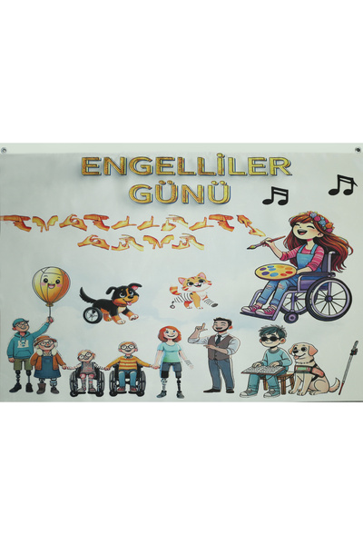 magic childs Engelliler günü afiş/Engelliler günü pano
