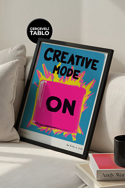 House Gorgeous Modul creativ activat pe cadru Poster cu design modern și colo...