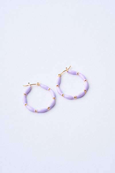 Lilac Bean Küpe