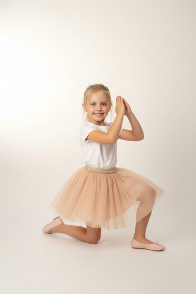 Ma Miss Armina Salmon Girl Child Printed April 23 October 29 May 1 Wedding Birthday and Party Tulle Tutu Skirt