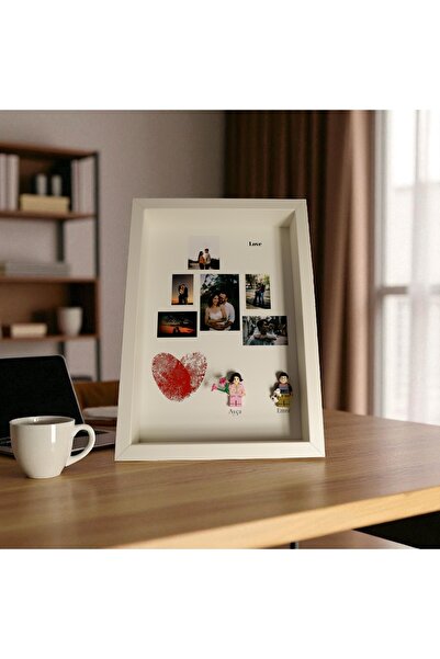 glownux Kişiye Özel Lego Figürlü Tablo,Hediye Çerçeve,Hediye,Kişiye Özel Anı ...