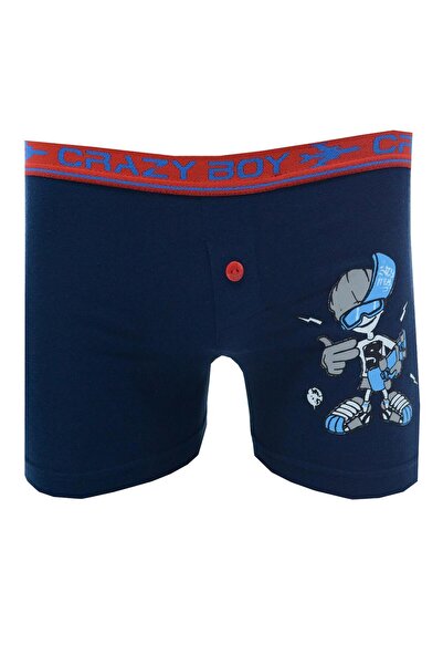 Tutku 0253 Еластан з принтом для хлопчиків Боксерські шорти