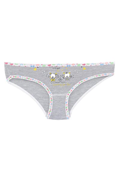 Tutku 0832 Дівчачі трусики з еластаном і принтом спереду