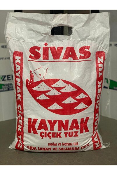 Sivas Çiçek Tuzu SİVAS KAYNAK ÇİÇEK TUZ 10 KG iNCE ÇEKİLMİŞ