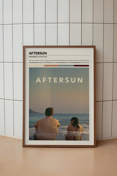 House Gorgeous Aftersun Film Tasarımlı Çerçeve Poster