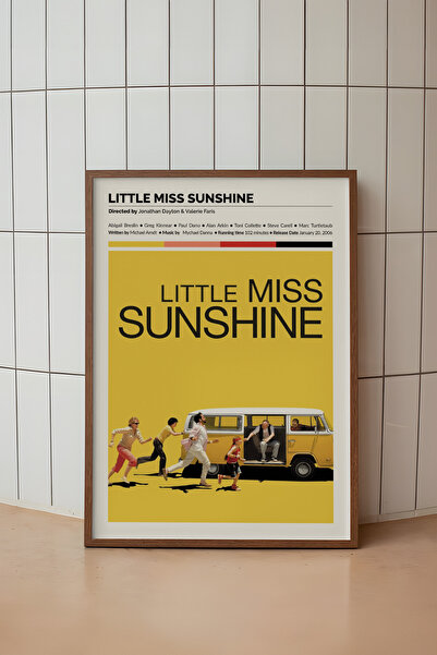 House Gorgeous Little Miss Sunshine Movie Designed Frame Poster