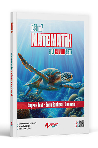 İŞLEYEN ZEKA İşleyen Zeka 6. Sınıf Matematik 3 lü Kuvvet Serisi Seti