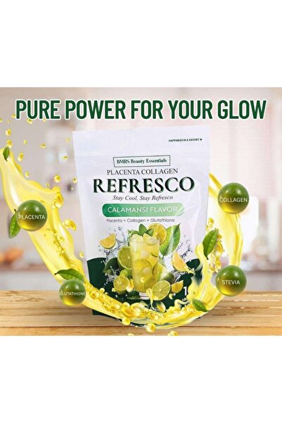 BMRS مشروب بلاسينتا كولاجين بنكهة كالامانسي ريفريسكو