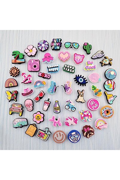 Crocs Espey Terlik Süsü Karışık 10’lu Jibbitz (KARIŞIK GÖNDERİMDİR)